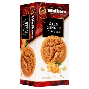 Walkers Biscuits Stem Ginger 150G