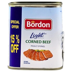 Bordon Corned Beef Light 340G