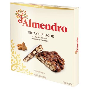 El Almendro Caramel Almond Turron 200G