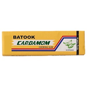 Batook Chewing Gum Cardamom 5 Pieces 12.5G