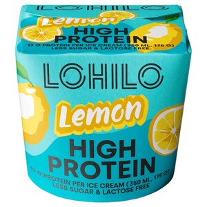 Lohilo Ice Cream Lemon 350Ml