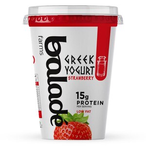 Balade Premium Greek Style Yog Low Fat Strawberry 450Gm