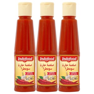 Indofood Lampung Chilli Sauce 140Ml X3