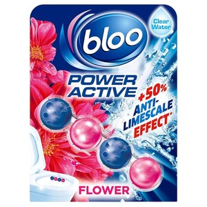 Bloo Toilet Blocks Power Active Fresh Flower
