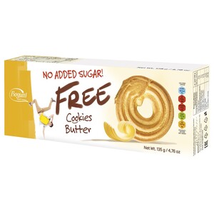 Bogutti Free Butter Cookies No Added Sugar 135G