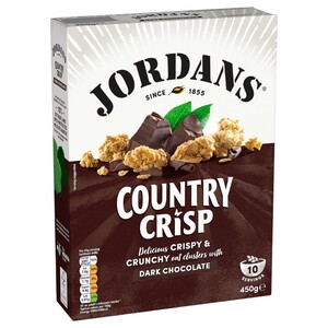 Jordans Country Crisp Dark Chocolate 450G