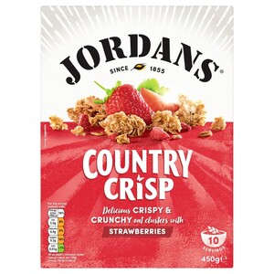 Jordans Country Crisp Strawberries 450G