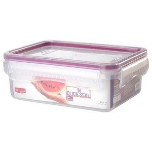 Click N Seal Rectangle Container 490Ml 146X109x54mm