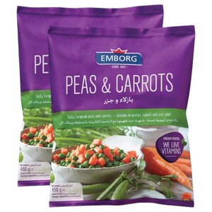 Emborg Frozen Peas & Carrot 450G -20% Off