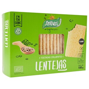 Santiveri Toast Lentil Bio 100G