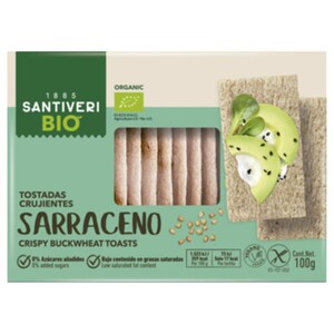 Santiveri Toast Buckwheat Bio 100G