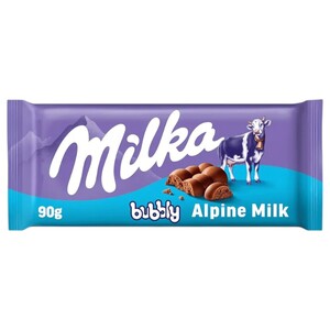 Milka Bubbly Alpine Milk 90G