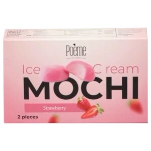 Poeme Mochi Ice Cream Strawberry 65G