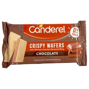 Canderel Crispy Wafers Chocolate 45G
