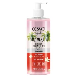 Cosmo Be Fresh Refreshing Shower Gel Coco Vanilla 1000Ml