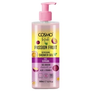 Cosmo Be Fresh Refreshing Shower Gel Passion Fruit 1000Ml