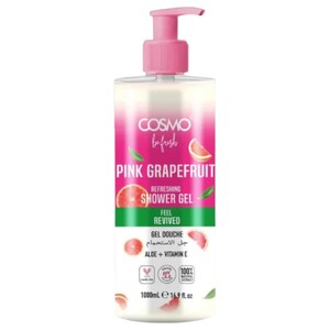 Cosmo Be Fresh Refreshing Shower Gel Pink Grapefruit 1000Ml