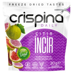 Crispina Freeze Dried Fig Slices 20G