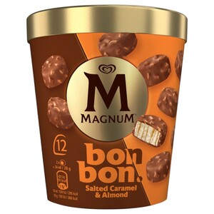 Magnum Bonbon Ice Cream Salted Caramel & Almond 204Ml