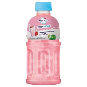 Mogu Mogu Drink Strawberry & Cream Sugar Free 320Ml