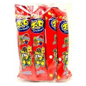 Q Plus Big D Curry Corn Snakcs 9Gm