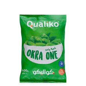Qualiko Frozen Okra One 400Gm