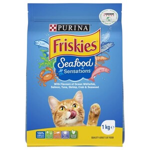 Friskies Cat Food Seafood Sensation 1Kg