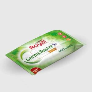 Royal Wet Wipes Anti-Bacterial 2+1X40's