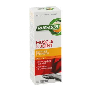 Rub 1535 Muscle & Joint Regular Strenght Cream 100Gm
