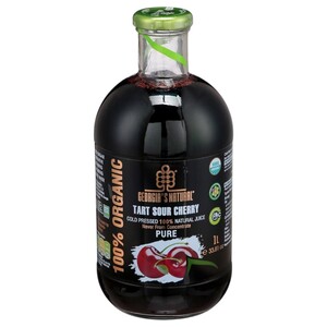 Georgia's Natural Juice Tart Sour Cherry Organic 1L