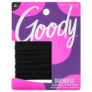Goody Athletique Sweat Stretch Hair Elastics 8 Pieces