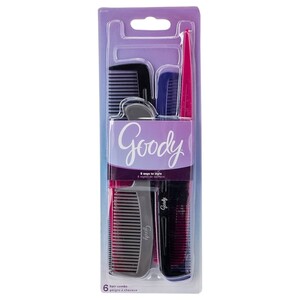 Goody Hair Combs 6 Pieces