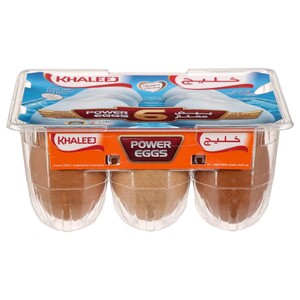 Khaleej Brown Eggs Large 6 Pieces