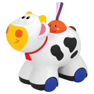 Kiddieland Push N Go Moo Moo Cow 045864
