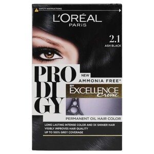 L'oreal Prodigy Hair Color Ash Black 2.1 122Ml