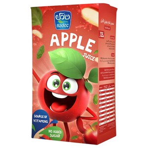 Nadec Uht Juice Apple No Added Sugar 125Ml