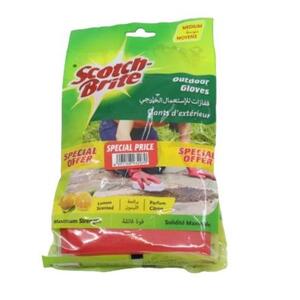 Scotch Brite 3M Extra H/Duty Gloves Med