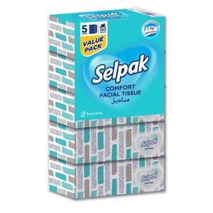 Selpak Comfort Facial Tissue Bx 3X200ply