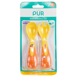 Pur Walrus Cutlery Spoon Set 2 Pieces