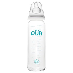 Pur Glass Feeding Bottle 240Ml