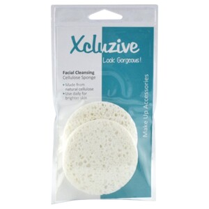 Xcluzive Cellulose Round Sponges 2 Pieces Xz071