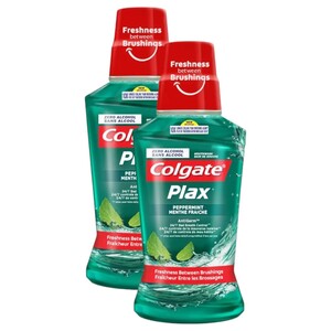 Colgate Mouthwash Plax Fresh Mint 250Ml X2