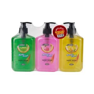 Soft N Cool Hand Wash Liquid 500Mlx3pcs