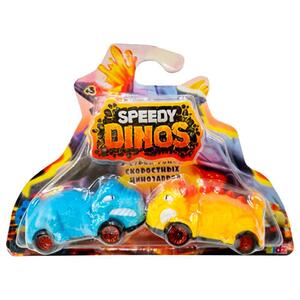 Speedy Dinos Racer Cars Double Pack