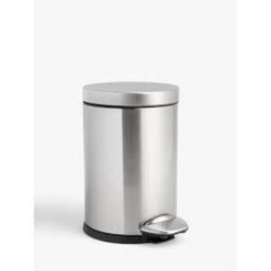 Style Pedal Bin Metalic 3L