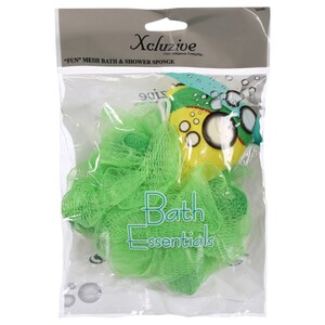 Xcluzive Fun Mesh Bath Sponge