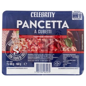 Celebrity Smoked Affumicata Pancetta 160G