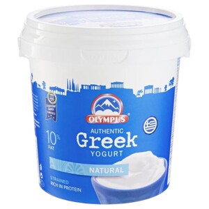 Olympus Yoghurt Strained 10% 1Kg