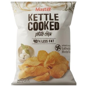 Master Kettle Cooked Potato Chips Labneh & Herbs 76G