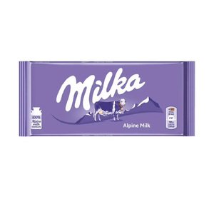 Milka Alpine Milk Chocolate 98G